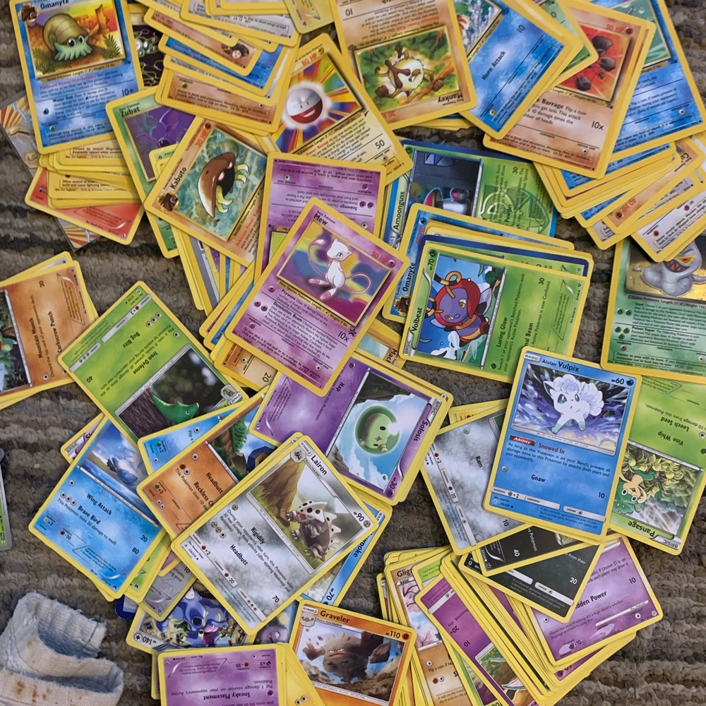 Pokémon card lot 500 cards